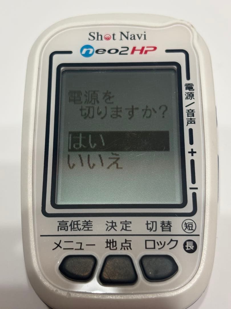GPSナビShot Navi NEO2 HPホワイト SN-NEO2-HP