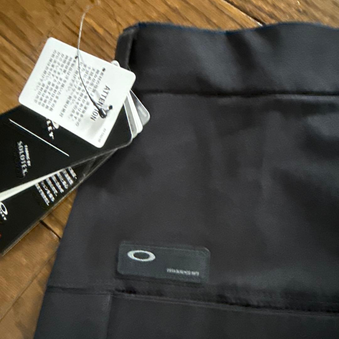 新品　GOLF OAKLEY パフォーマンスフィット ブラックパンツ