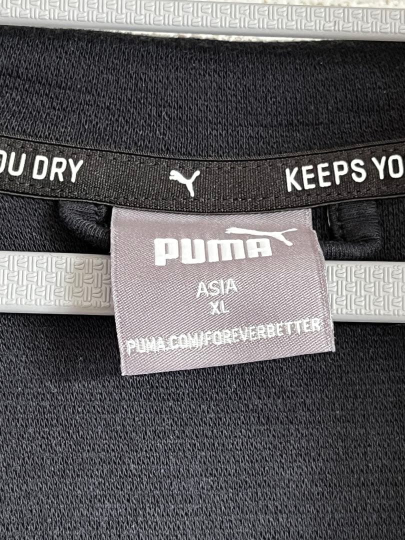 PUMA ジャージ上下セット ブラック セットアップ 防寒 トレーニング