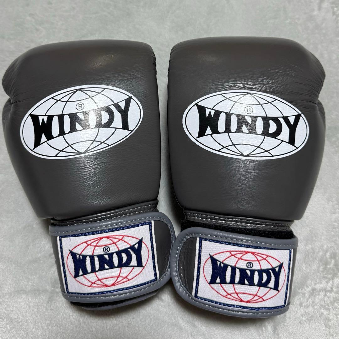 WINDY ボクシンググローブ 8oz グレー