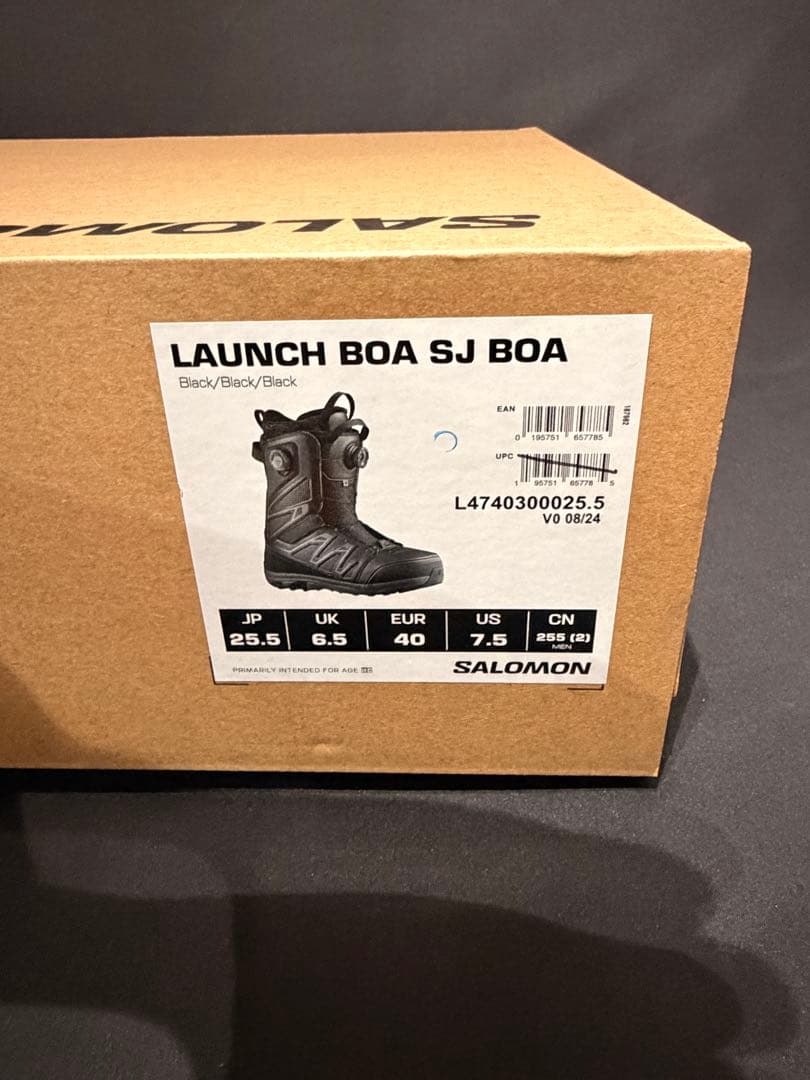25-26 SALOMON LAUNCH SJ BOA 25.5 使用4日