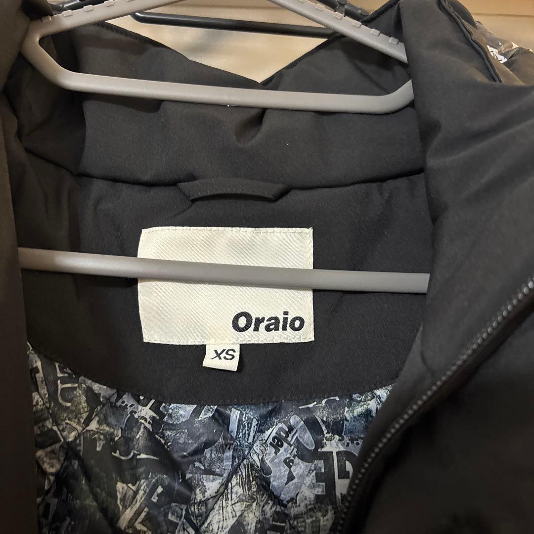Oraio フード付きジャケット XSサイズ ブラック