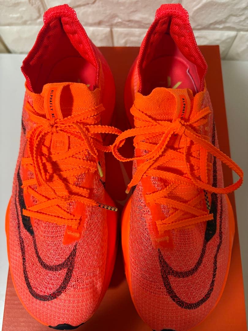Nike エア ズーム アルファフライ ネクスト%2 オレンジ25cm