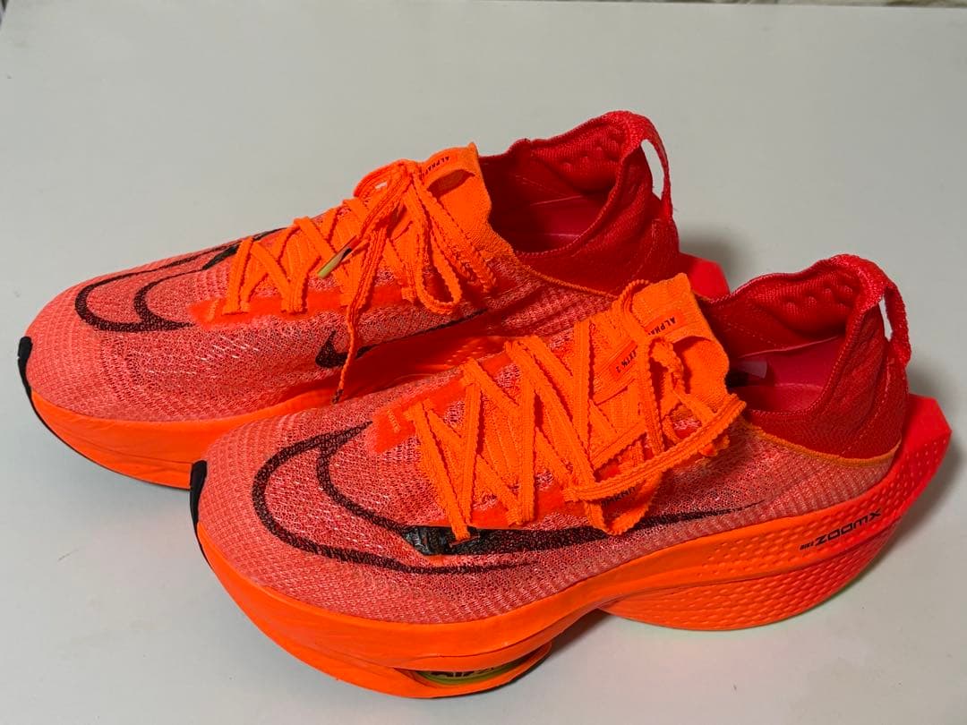 Nike エア ズーム アルファフライ ネクスト%2 オレンジ25cm