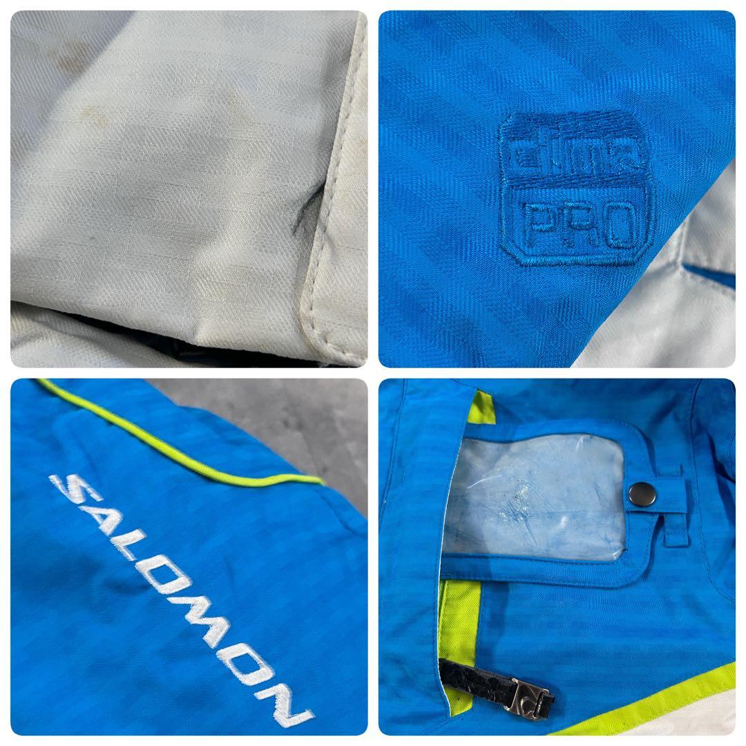 C123 SALOMON スキーウェア 上下セット メンズ XS S スノボ
