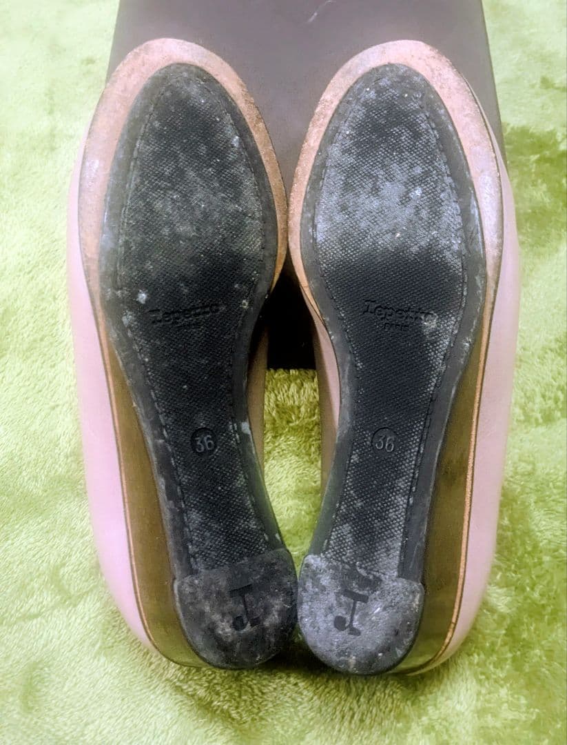 【USED】✨Repetto スモーキーピンク ✨ウェッジヒール