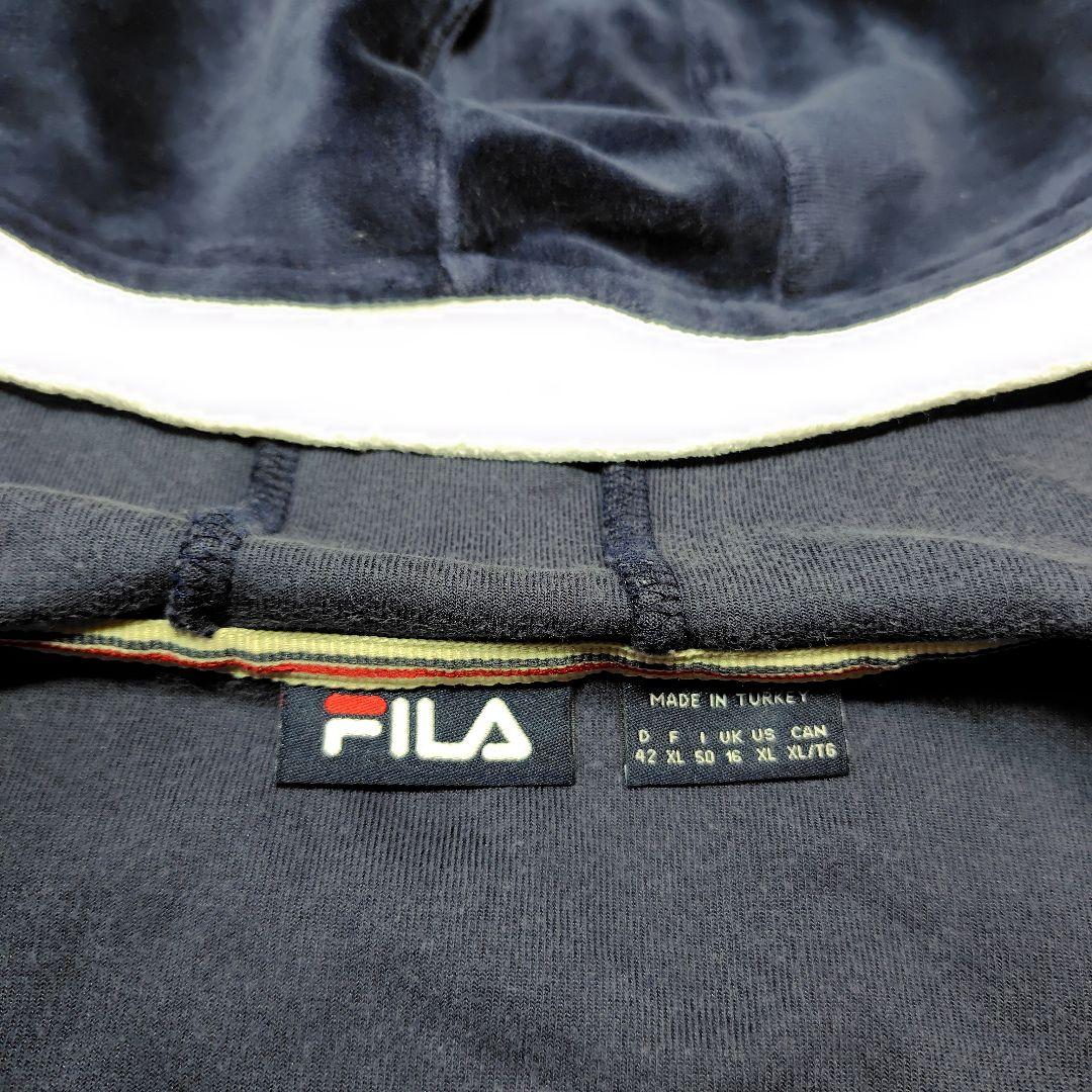 FILA フィラ セットアップ ベロア 刺繍ロゴ 00s y2k