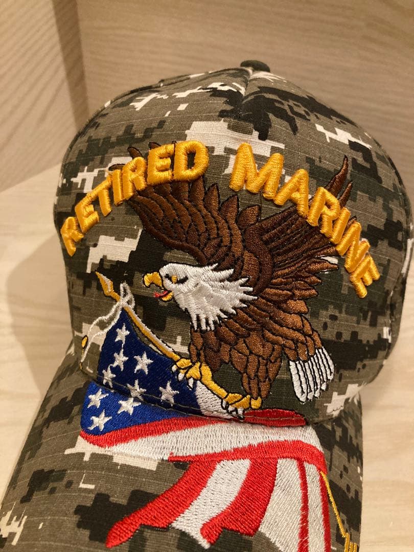 RETIRED MARINA U.S. MARINE 迷彩キャップ