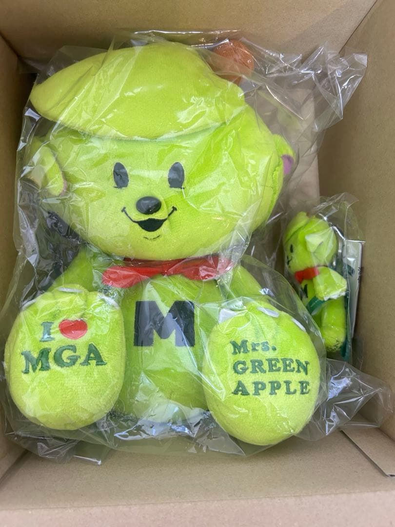 Mrs. GREEN APPLE メメルのぬいぐるみ&キーホルダーのセット