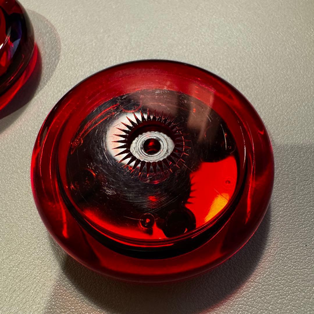 【美品2個セット】YOMEGA ファイヤーボール ブラック×レッド
