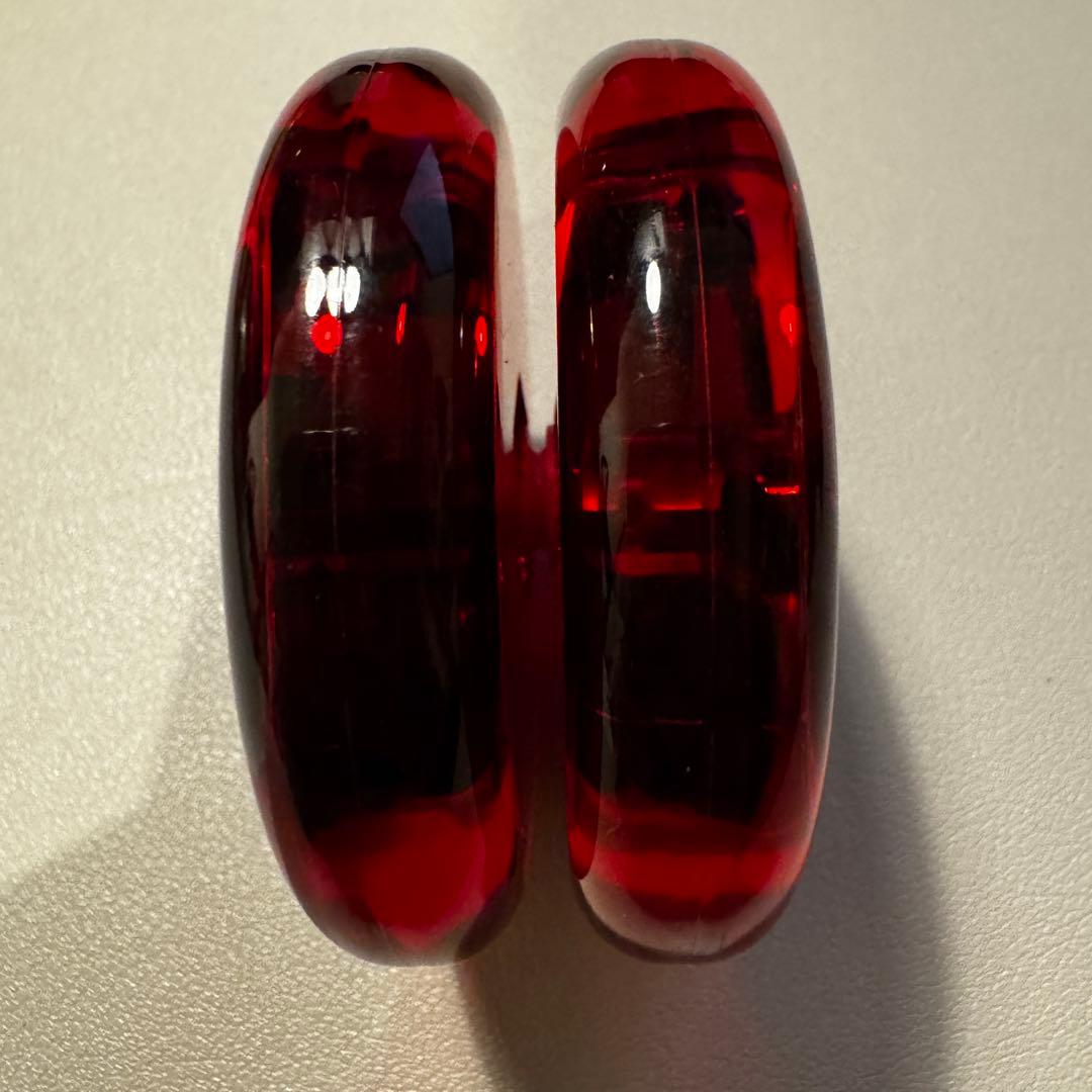 【美品2個セット】YOMEGA ファイヤーボール ブラック×レッド