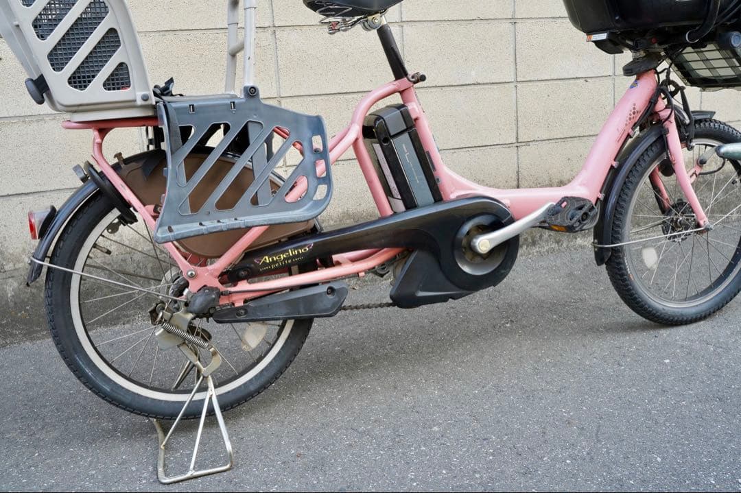 電動自転車 ブリヂストン 20インチ 子供乗せ アシスト 中古 032302