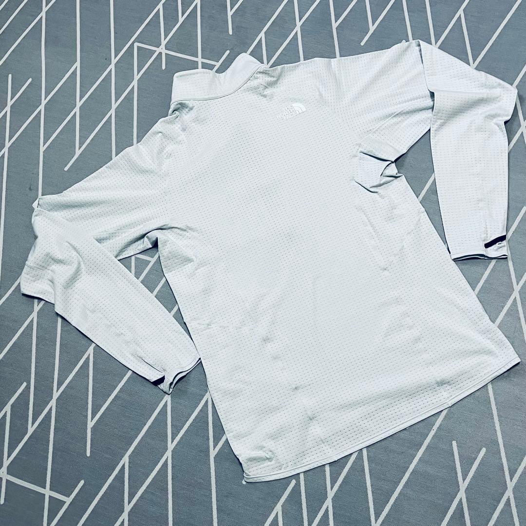 新品未使用】ザノースフェイス／エクスペディションドライドットジップハイ長袖/XL