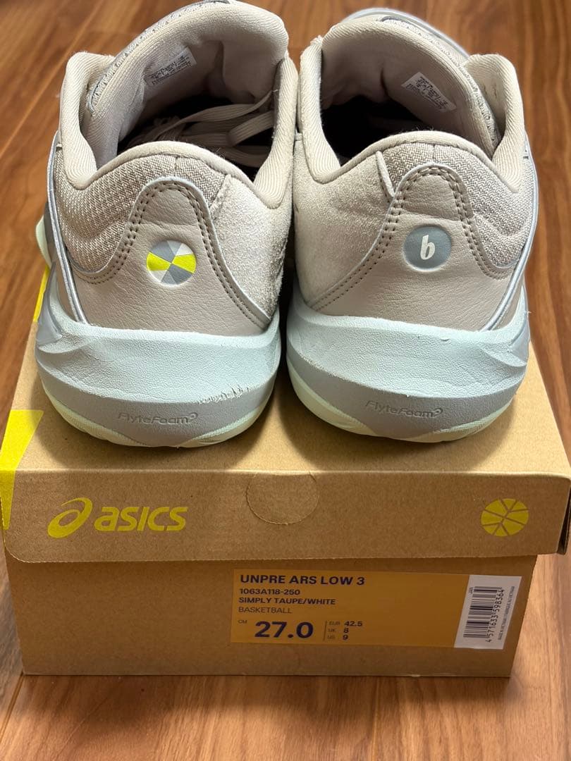 【27cm】asics × ballaholic UNPRE ARS LOW 3