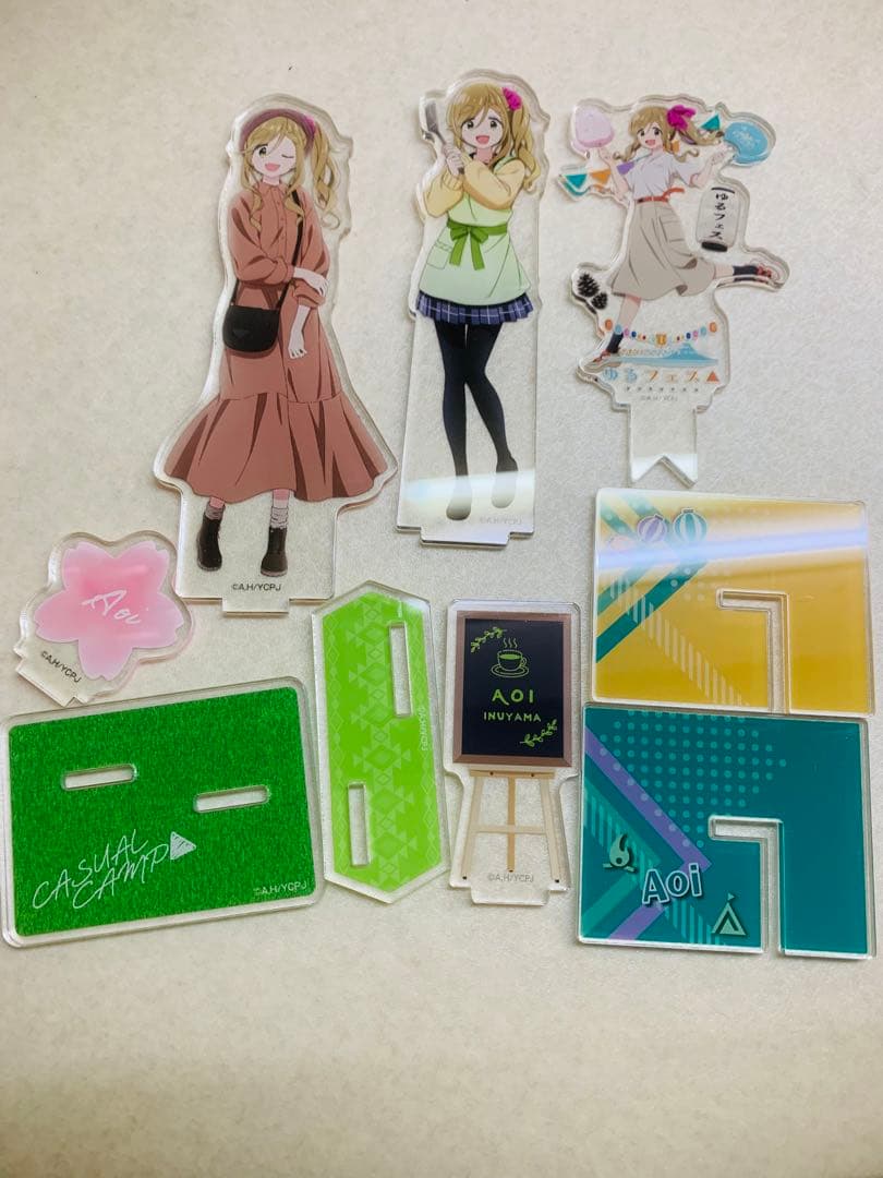 犬山あおい ゆるキャン　ゆるフェス　アクリルスタンド　限定　祭り
