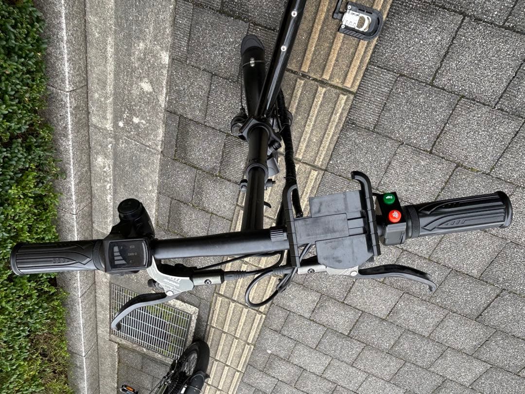 モペット電動自転車 折りたたみ式 ブラック京都市内なら直接引き取り可能 ジャンク