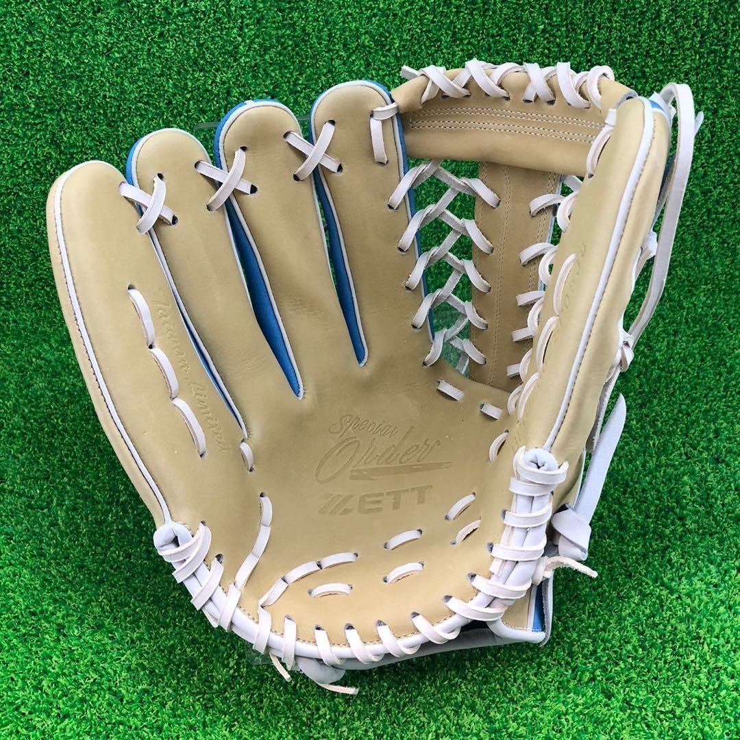 ゼット ZETT 1055 外野手用 外野用 硬式グローブ グラブ 左投げ 海外