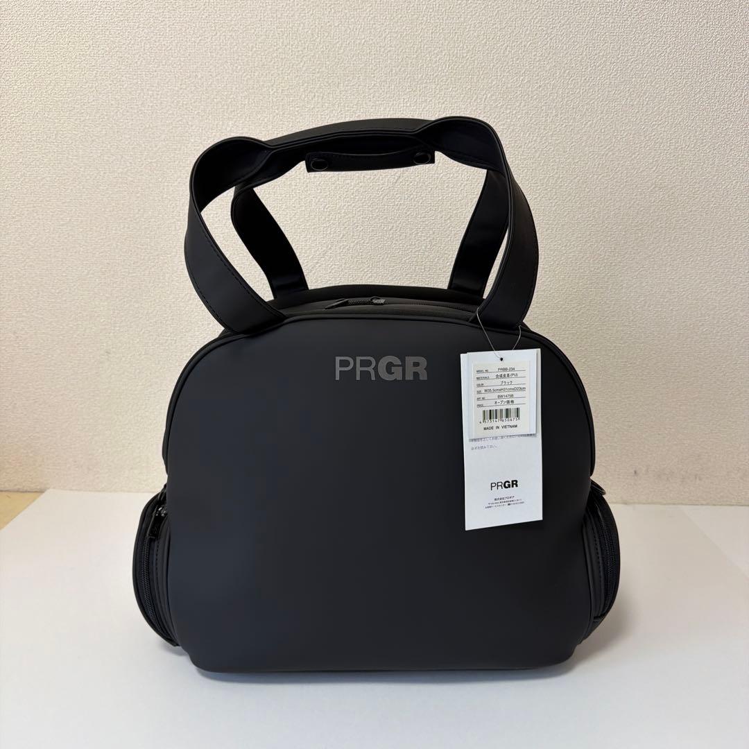 PRGR ブラック ゴルフバッグ 新品タグ付き