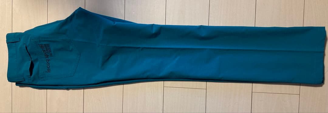 新品未使用！le coq sportif ゴルフパンツ ターコイズ