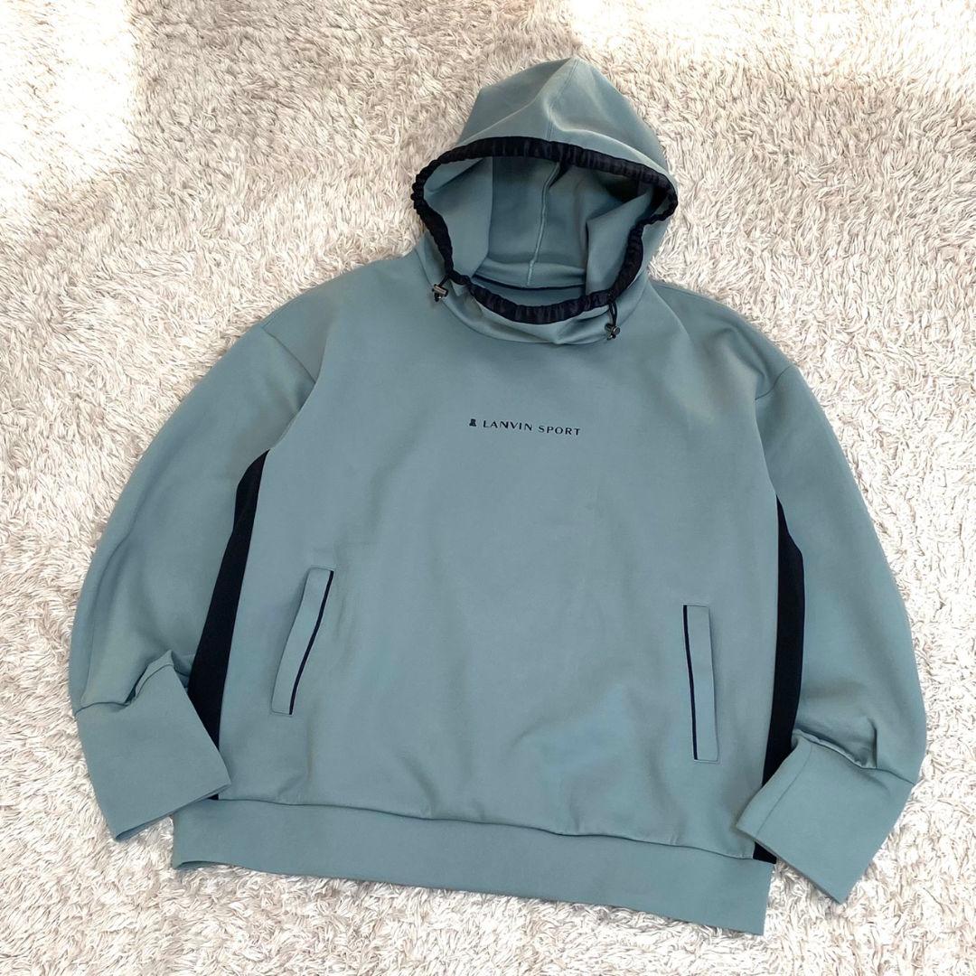 美品♡LANVIN SPORT プルオーバー フード パーカー♡GOLF 42