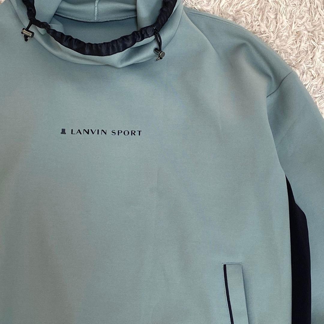 美品♡LANVIN SPORT プルオーバー フード パーカー♡GOLF 42