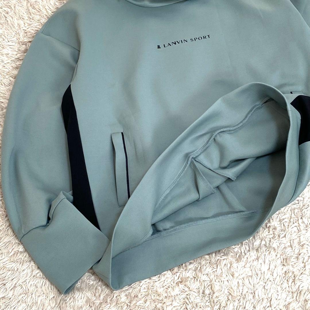 美品♡LANVIN SPORT プルオーバー フード パーカー♡GOLF 42
