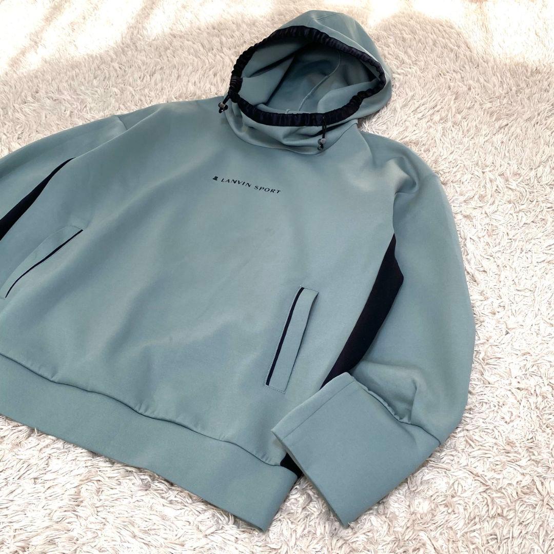 美品♡LANVIN SPORT プルオーバー フード パーカー♡GOLF 42