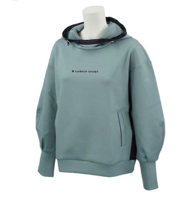 美品♡LANVIN SPORT プルオーバー フード パーカー♡GOLF 42