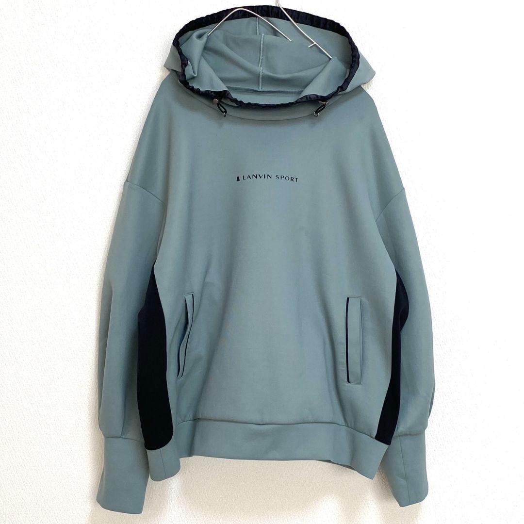 美品♡LANVIN SPORT プルオーバー フード パーカー♡GOLF 42