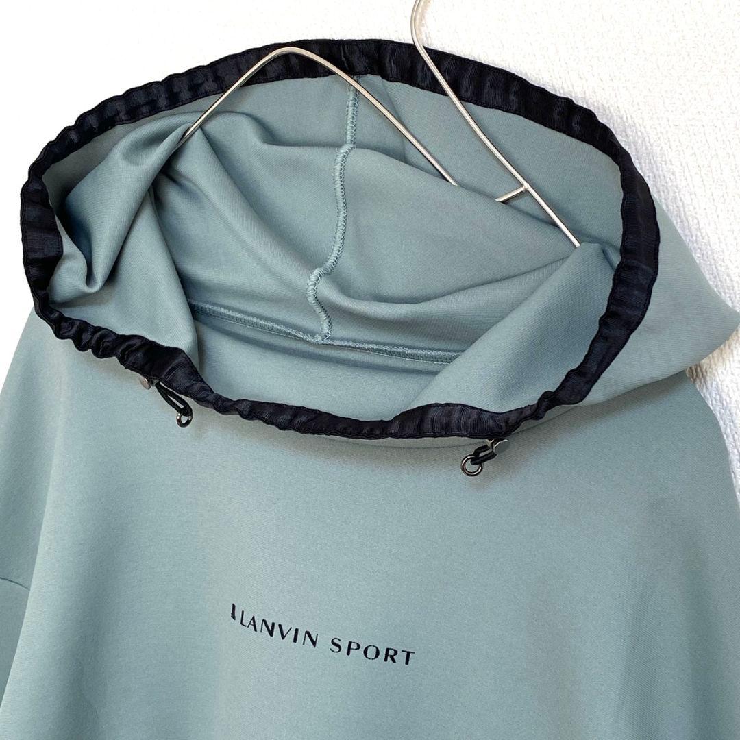 美品♡LANVIN SPORT プルオーバー フード パーカー♡GOLF 42