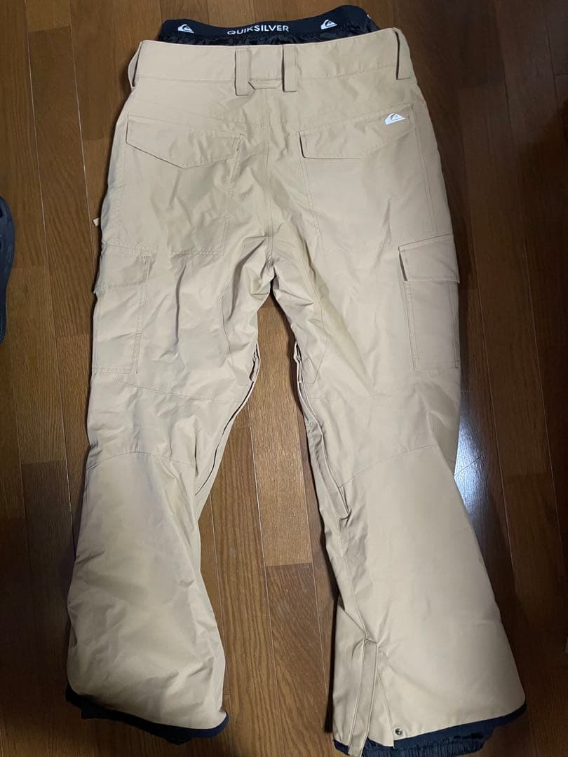 Quiksilver スノーボードウェア S/P/CH ベージュ