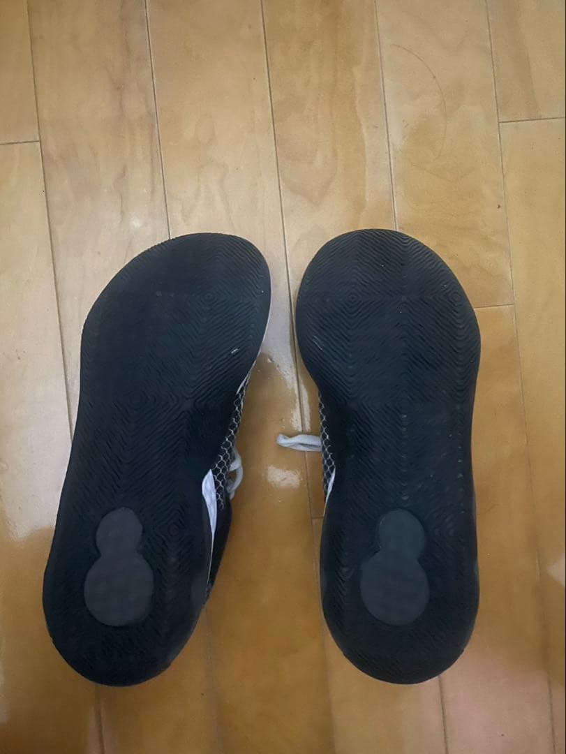 Nike バスケットボールシューズ グレー/ネイビー