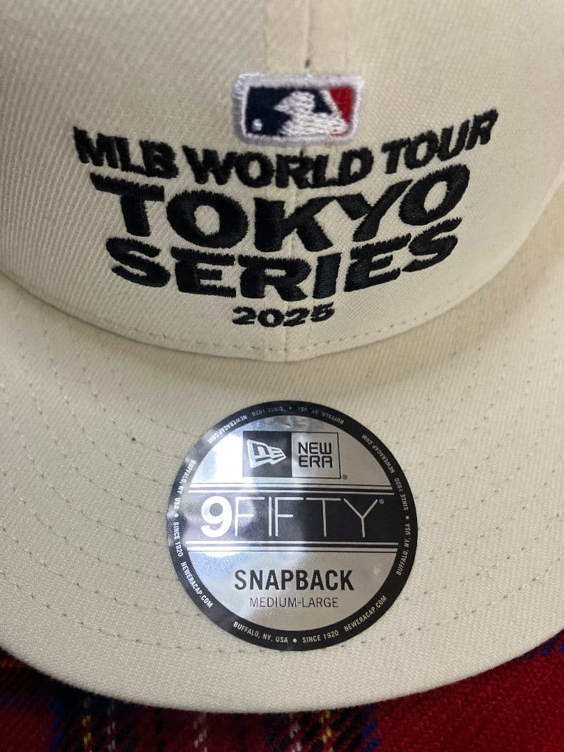 new era ニューエラ 9FIFTY 東京シリーズ 開幕戦 ホワイト