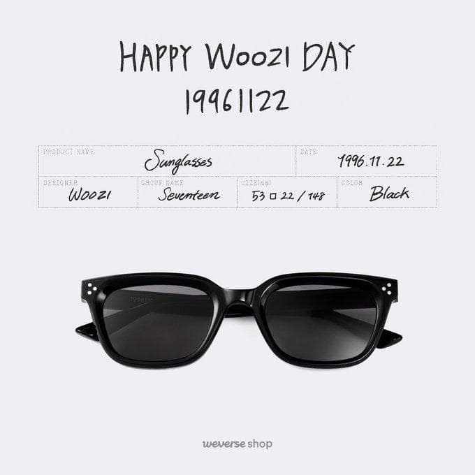 SEVENTEEN ウジ Happy Woozi Day サングラス