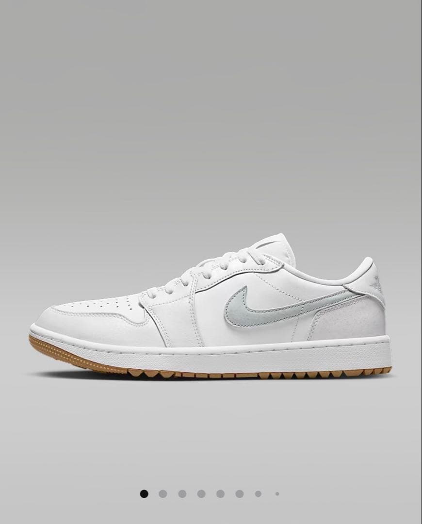 Nike エア ジョーダン 1 LOW G ホワイト 26cm