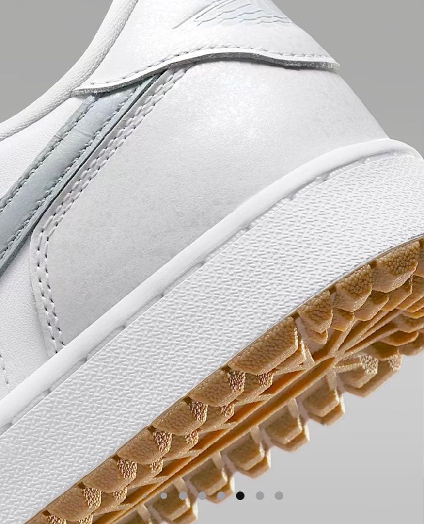 Nike エア ジョーダン 1 LOW G ホワイト 26cm