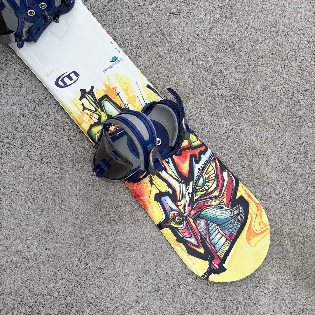 Morrowモロー スノーボード 154cm ビンディングセット バインディング