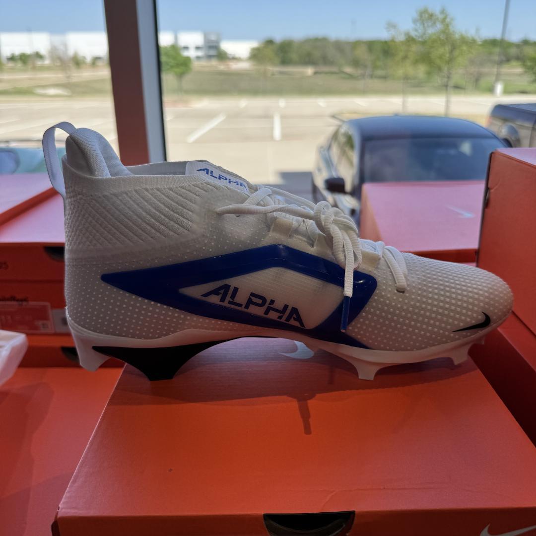 NIKE アルファ メナス4エリート スパイク 白青 29cm