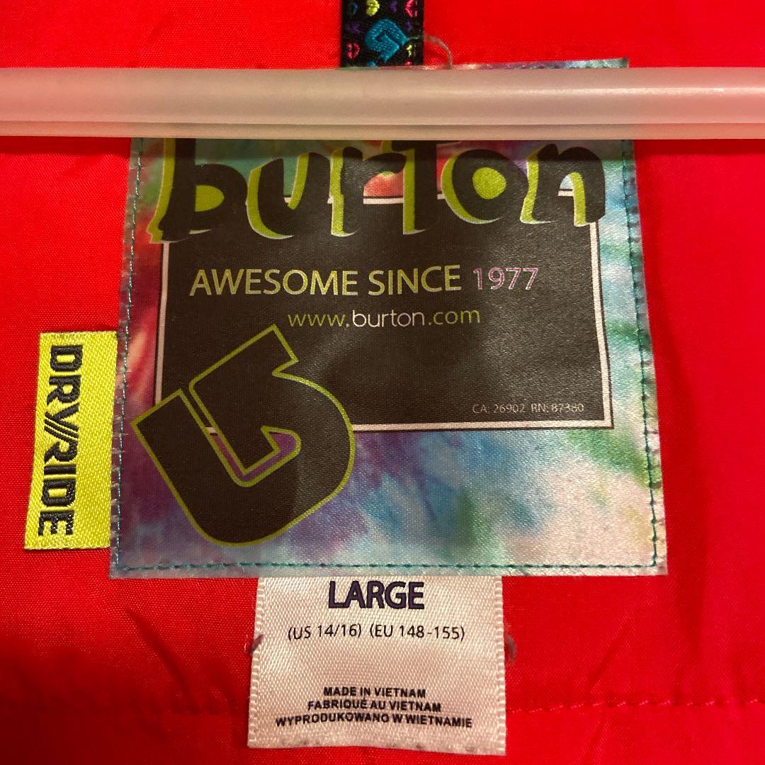 バートン キッズ ジュニア burton スノーボードウェア L 150cm