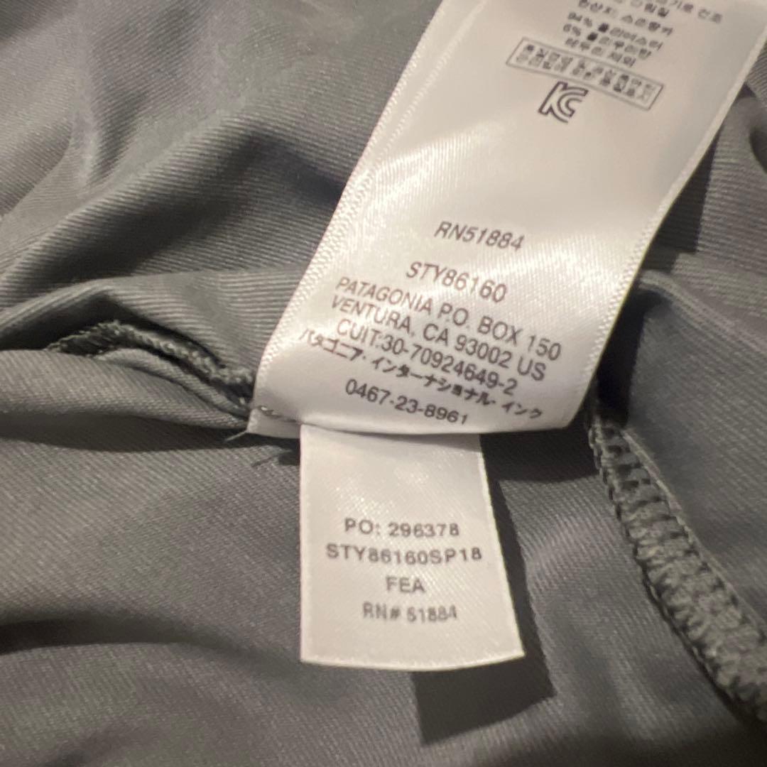 Patagonia : R0 L/S SUN HOODY 86160 サイズS