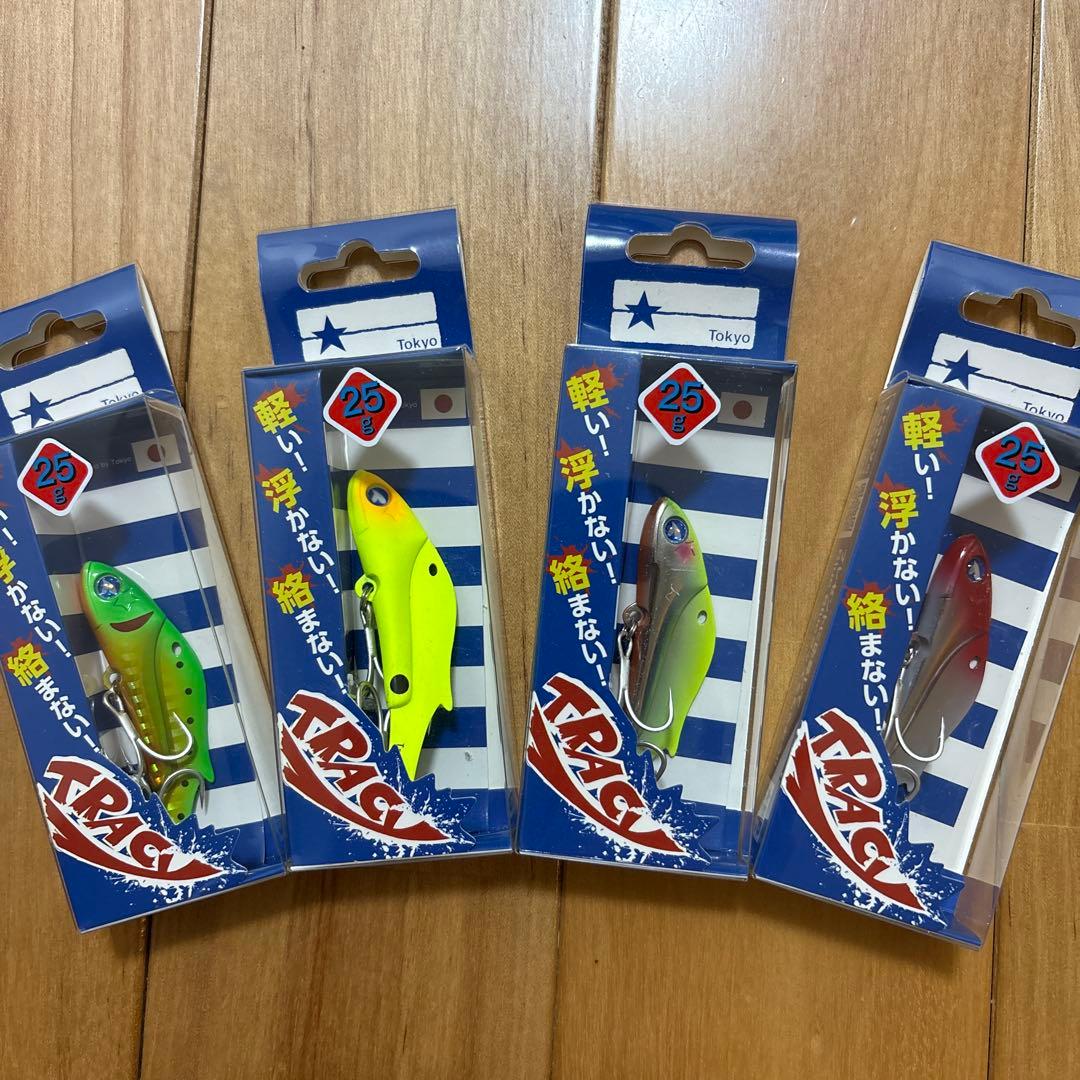 【新品・入手困難】BlueBlue トレイシー25g ☆応募券つき4個セット