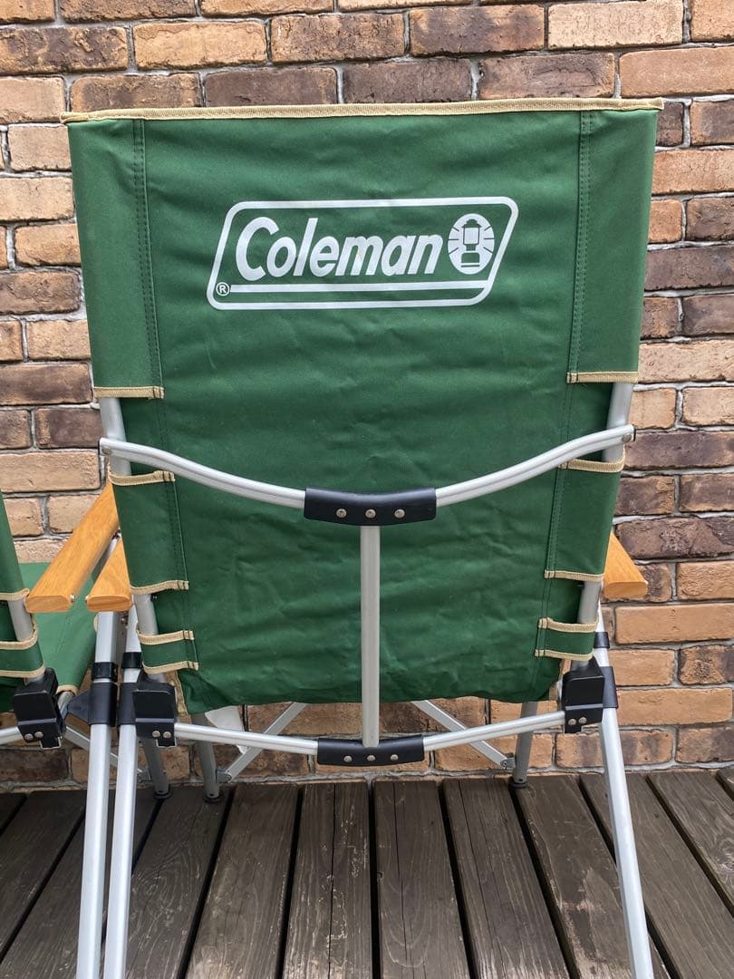 Coleman レイチェア　グリーン　2脚セット