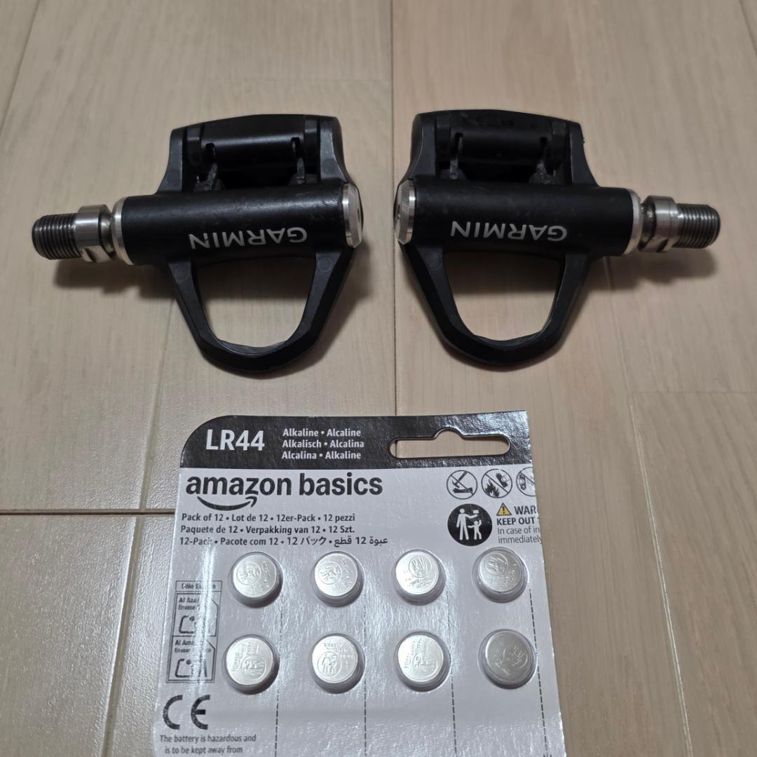 【即実戦/端子対策済】Garmin Vector 3 両足計測★予備電池8個付！