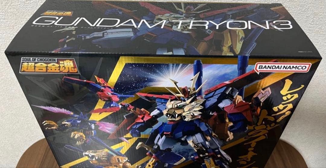 超合金魂 GX-113 最強機動 ガンダムトライオン３