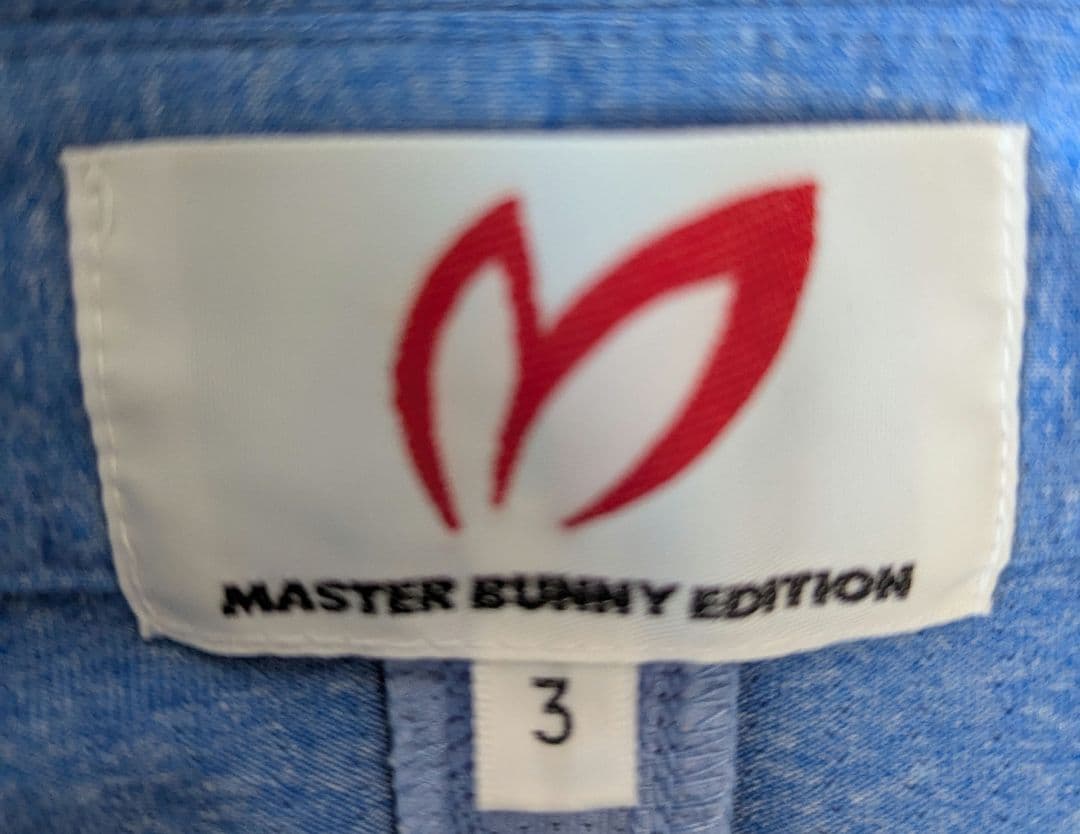 【転居に伴い最終値下】【美品】マスターバニーエジション　ポロシャツ　サイズ3
