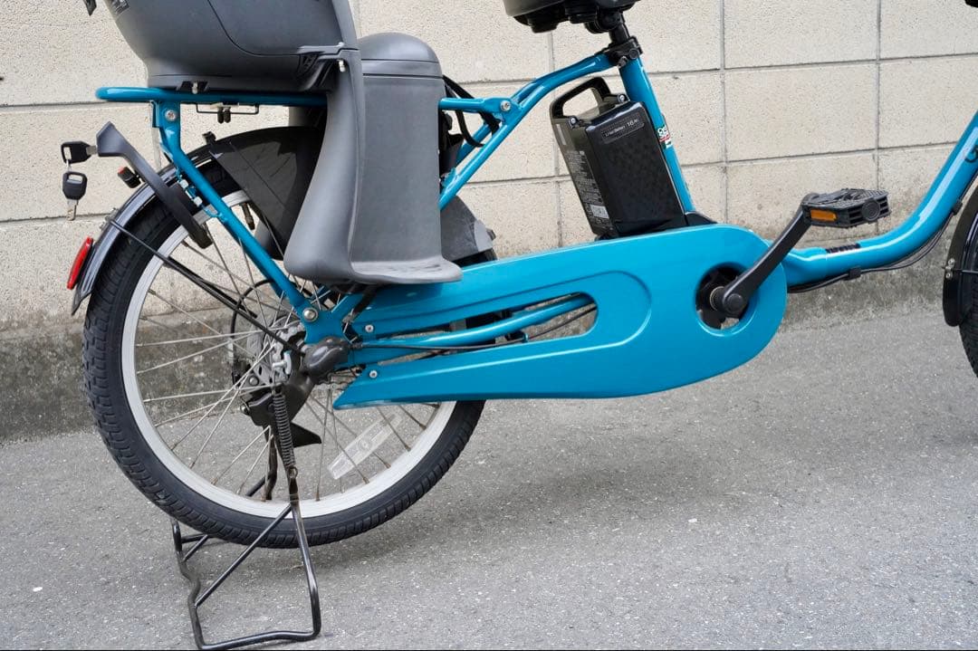 電動自転車 パナソニック ギュット 中古 子供乗せ アシスト 021001