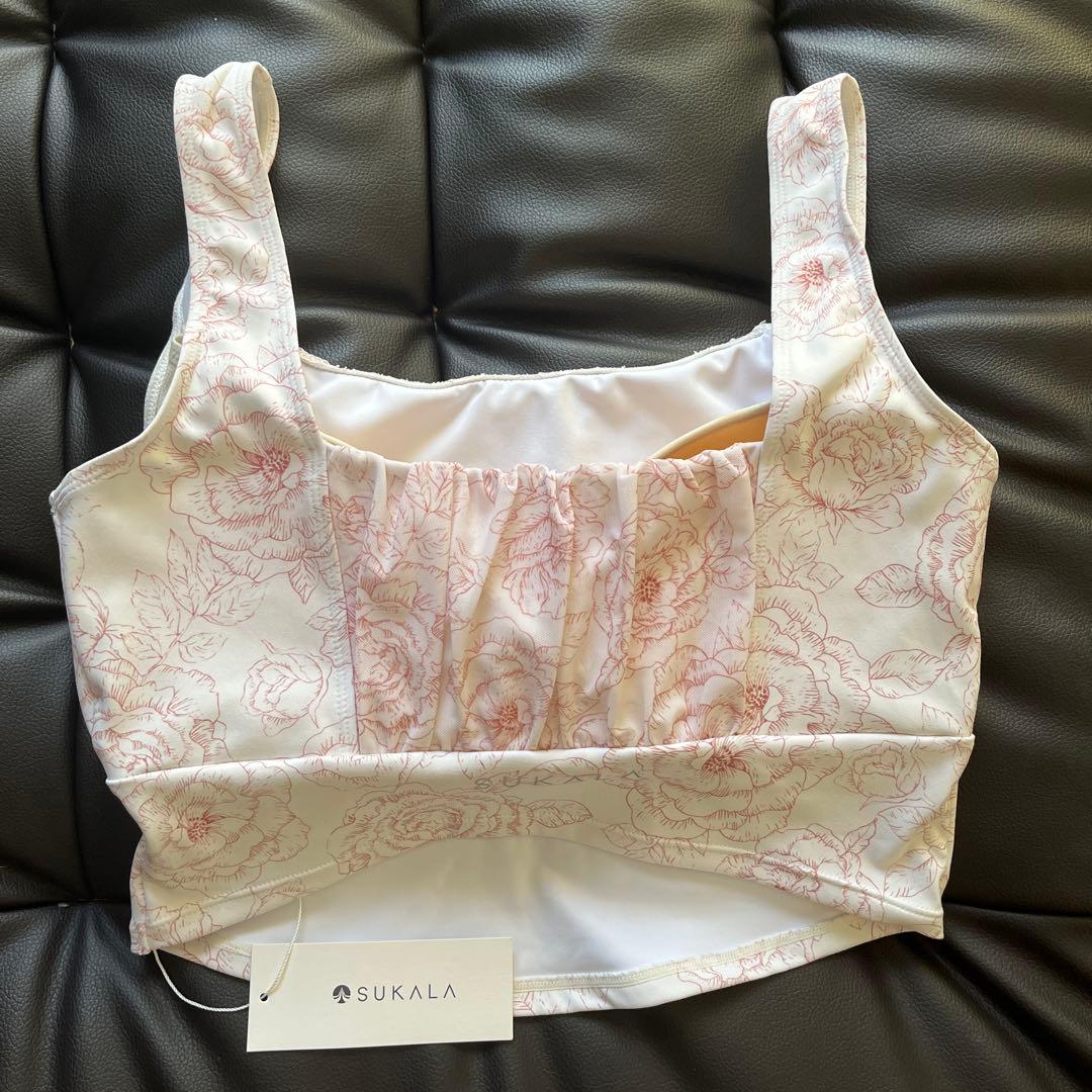 値下げ❗️新品SUKALA ♡花柄 ヨガウェア