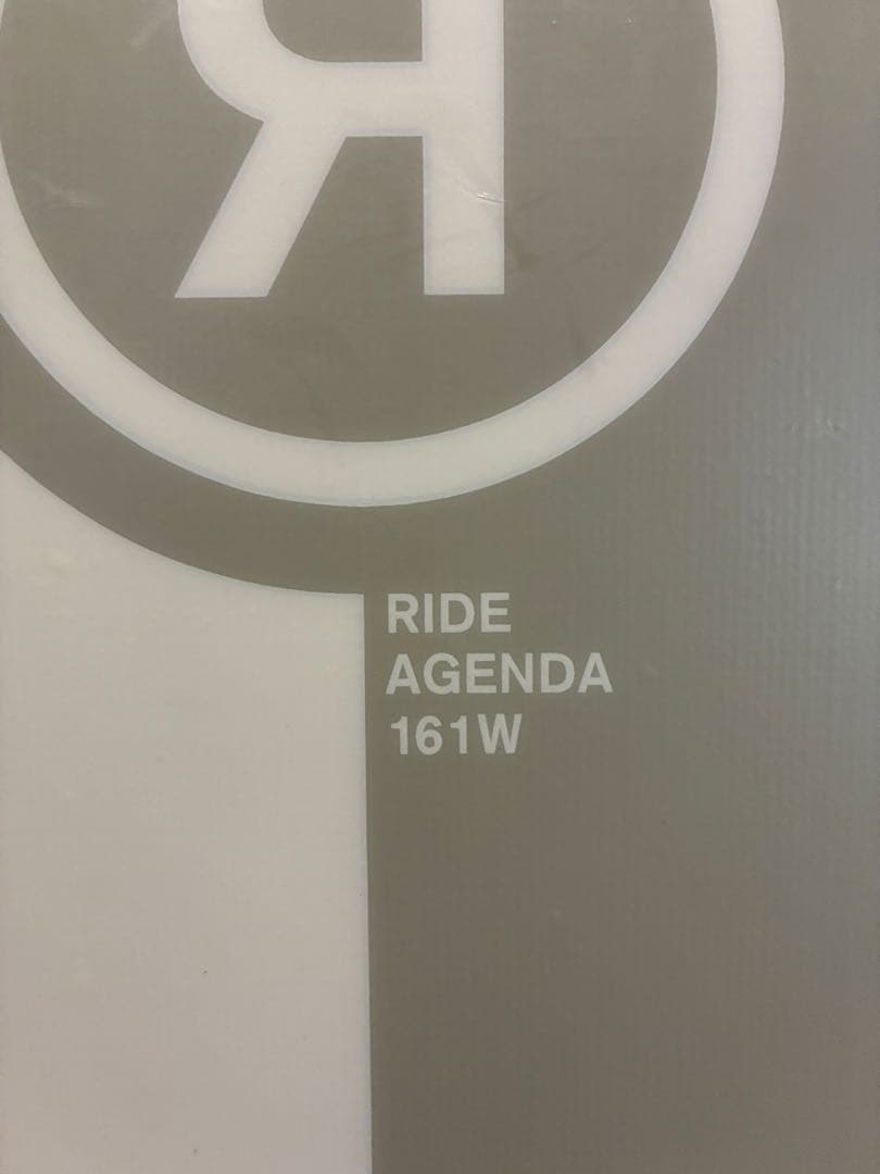 スノーボード RIDE AGENDA 161cm wide