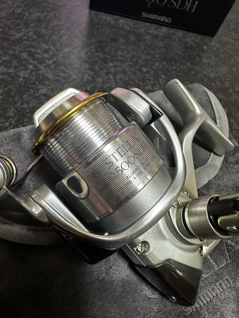 SHIMANO 98ステラ2500SDH シングルハンドル付き