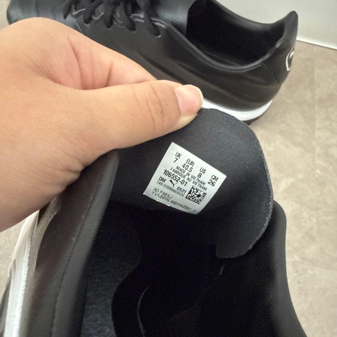 Puma KING ブラックトレーニングシューズ